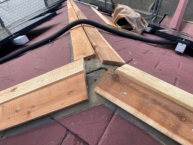 貫板交換　木貫　アサヒ金属　棟包